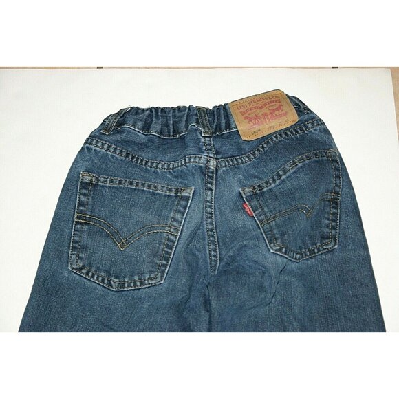 Levi's jeans boys 10 550 relaxed youth 22 x 25 adjustable blue - Picture 7 of 12